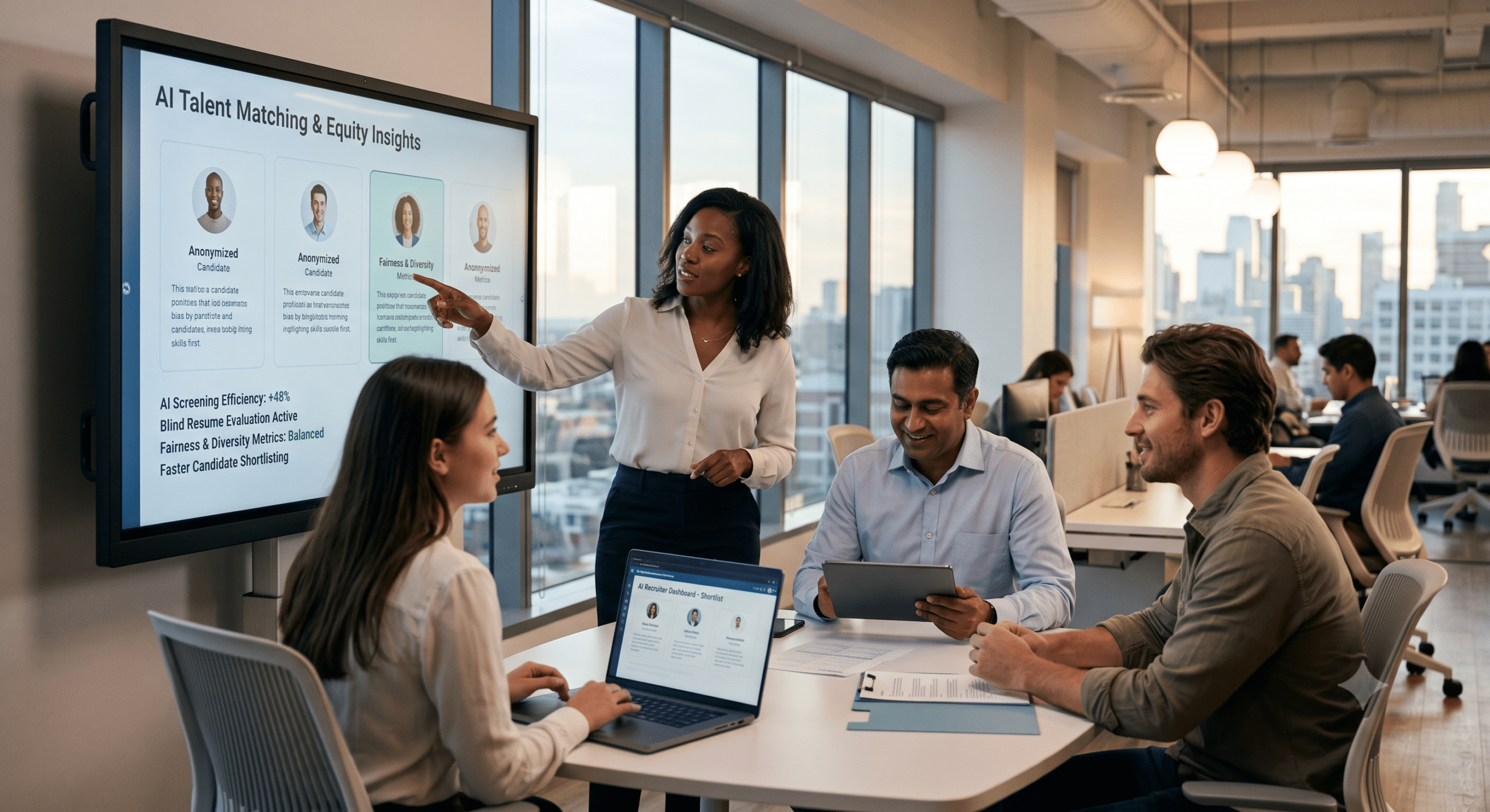 AI recruiting agent benefits improve candidate matching, reduce hiring bias, and accelerate recruitment decisions.